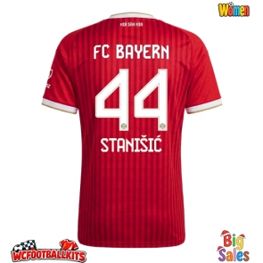 Bayern Munich Josip Stanisic #44 Replica Home Stadium Shirt for Women 2026-27 Short Sleeve